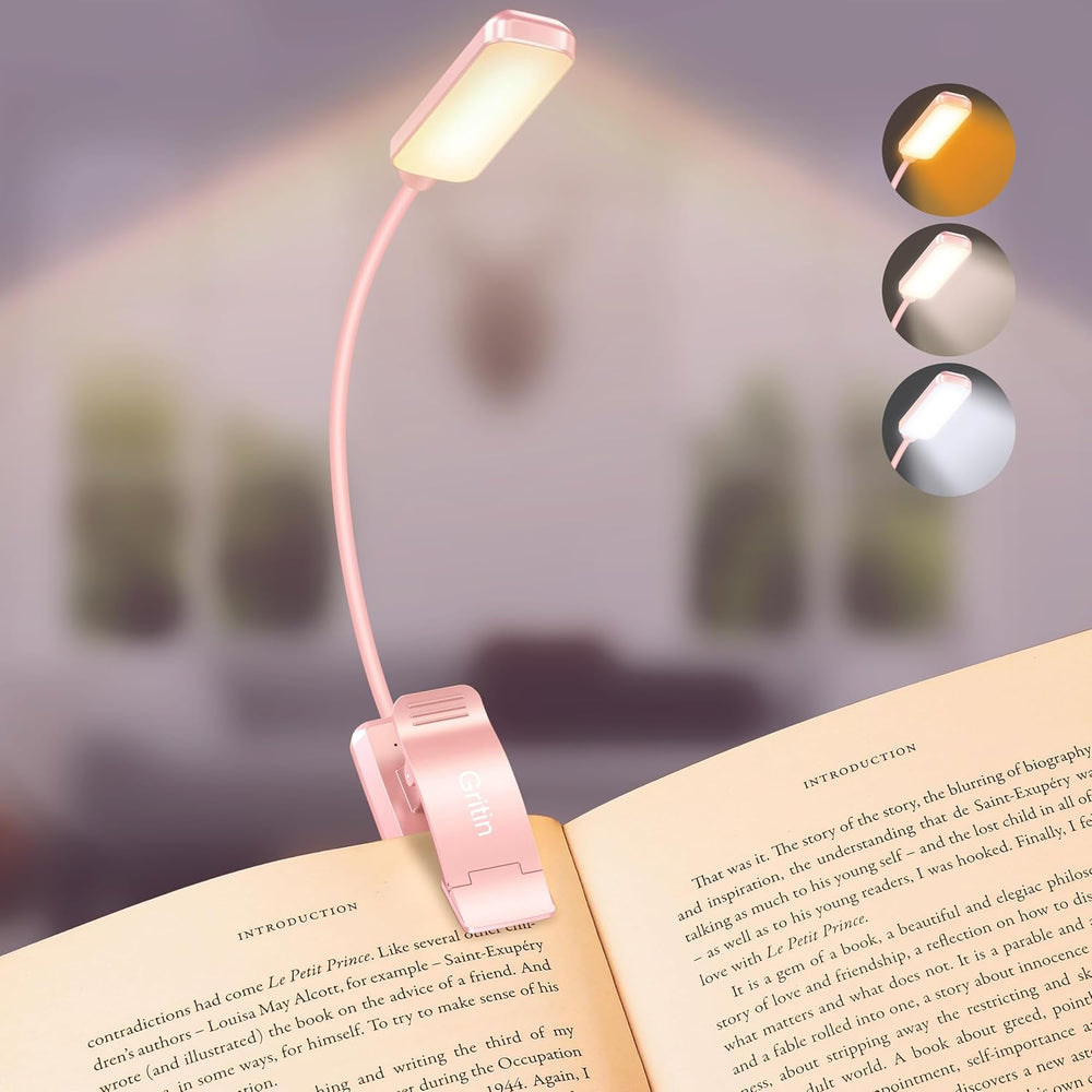 9 LED Clip on Book Light 3 Eye-Protecting