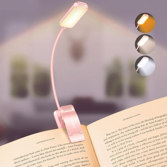 9 LED Clip on Book Light 3 Eye-Protecting