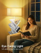 9 Tier Tree Bookshelf with Light Remote Dimmable