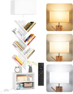 9 Tier Tree Bookshelf with Light Remote Timer