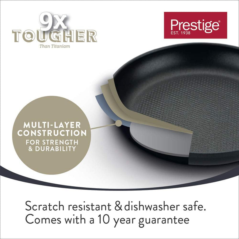 9 X Tougher Pots and Pans Non Stick (Set of 5)