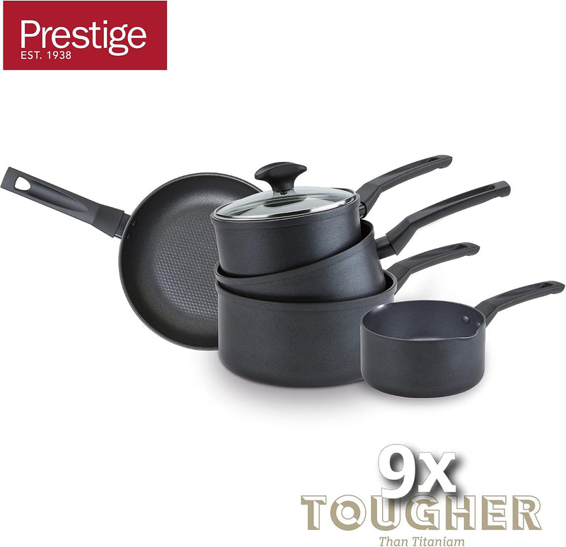 9 X Tougher Pots and Pans Non Stick (Set of 5)