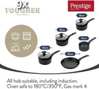 9 X Tougher Pots and Pans Non Stick (Set of 5)