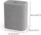 90-Litre Laundry Separation Basket with Lid 2