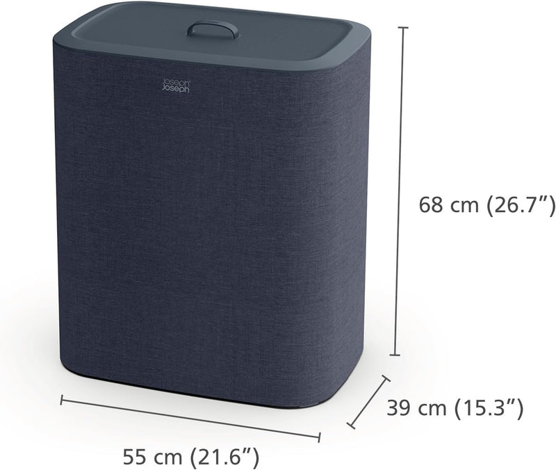 90-Litre Laundry Separation Basket with Lid 2