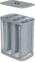 90-Litre Laundry Separation Basket with Lid 2