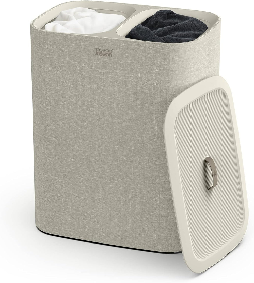 90-Litre Laundry Separation Basket with Lid 2