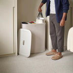 90-Litre Laundry Separation Basket with Lid 2