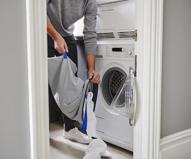90-Litre Laundry Separation Basket with Lid 2