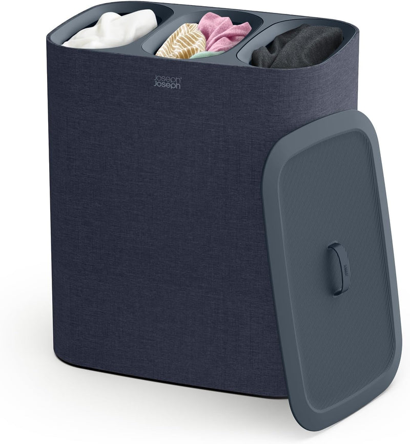 90-Litre Laundry Separation Basket with Lid 2