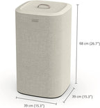 90-Litre Laundry Separation Basket with Lid 2