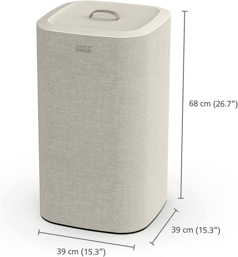 90-Litre Laundry Separation Basket with Lid 2