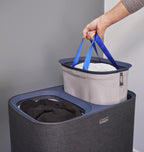 90-Litre Laundry Separation Basket with Lid 2