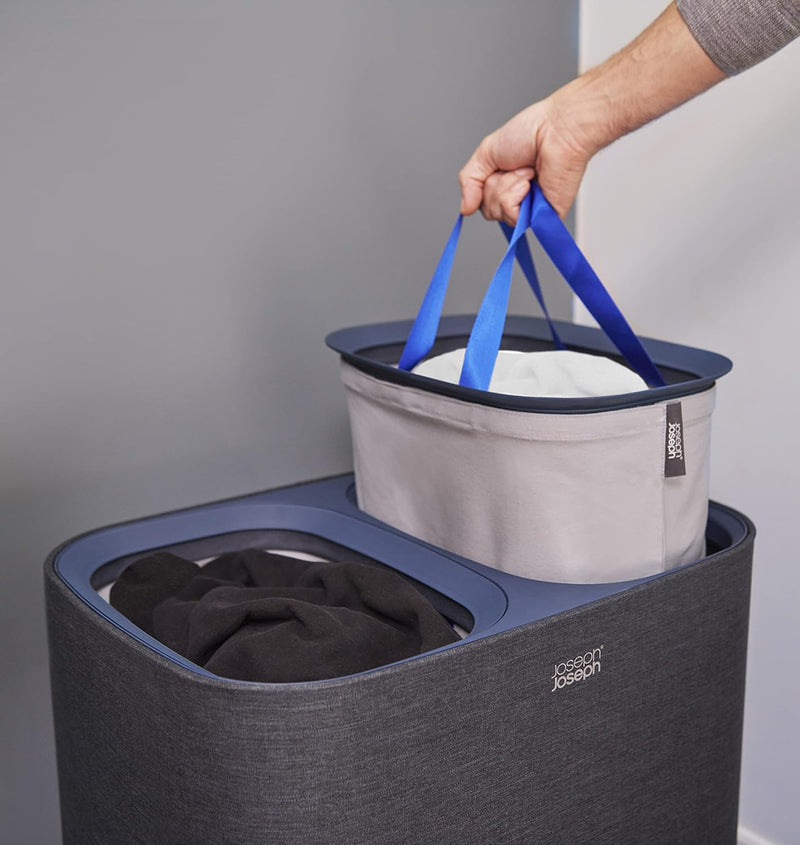 90-Litre Laundry Separation Basket with Lid 2