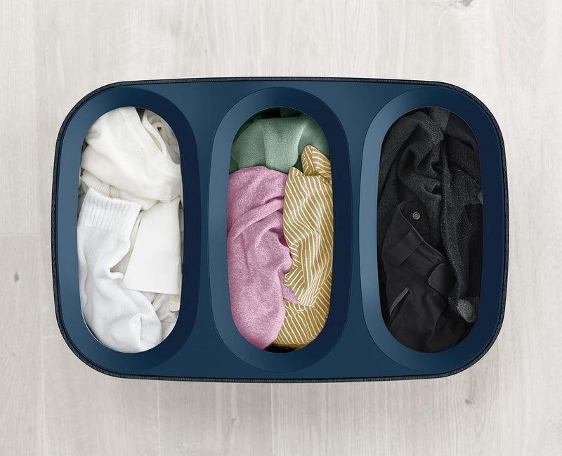 90-Litre Laundry Separation Basket with Lid 2