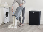 90-Litre Laundry Separation Basket with Lid 2