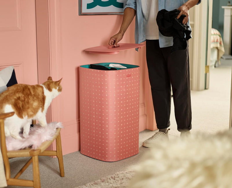90-Litre Laundry Separation Basket with Lid 2