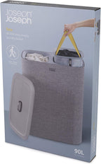 90-Litre Laundry Separation Basket with Lid 2