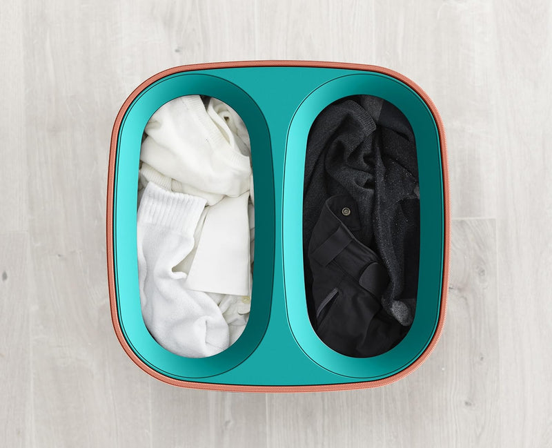 90-Litre Laundry Separation Basket with Lid 2