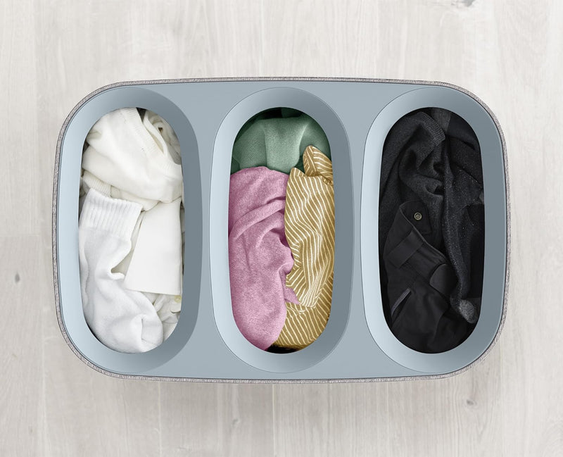 90-Litre Laundry Separation Basket with Lid 2