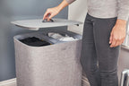 90-Litre Laundry Separation Basket with Lid 2