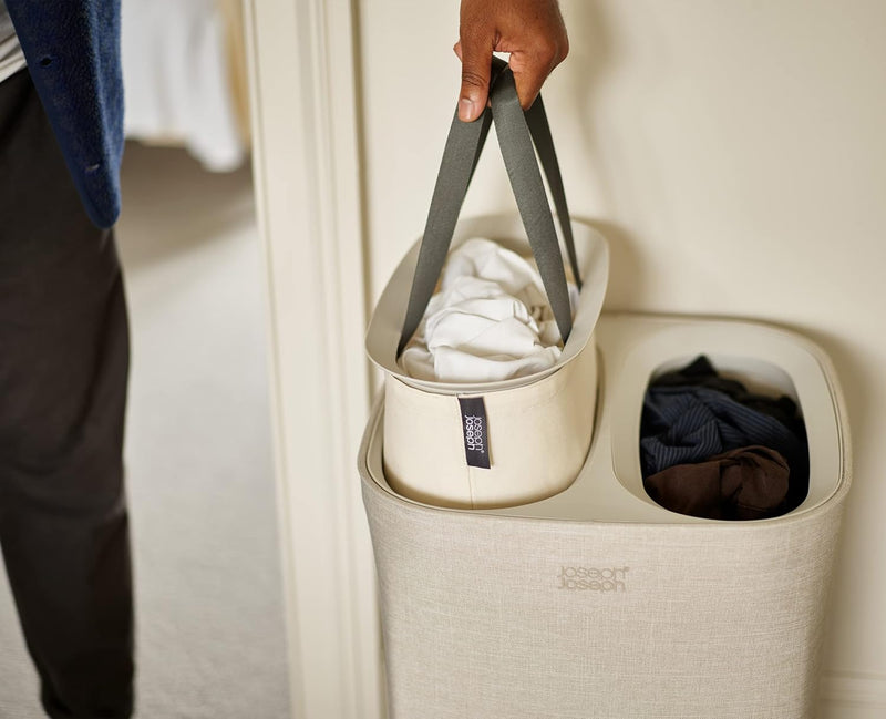 90-Litre Laundry Separation Basket with Lid 2
