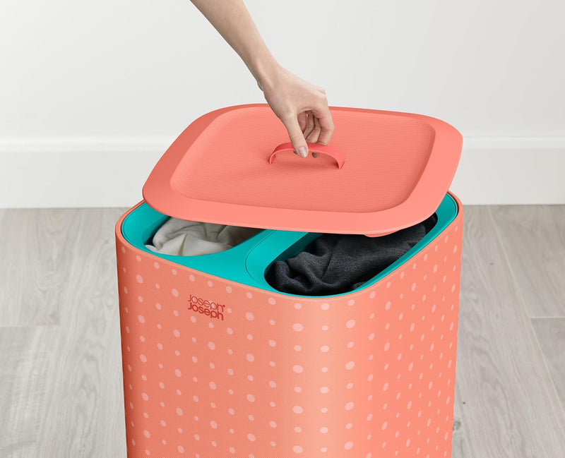 90-Litre Laundry Separation Basket with Lid 2