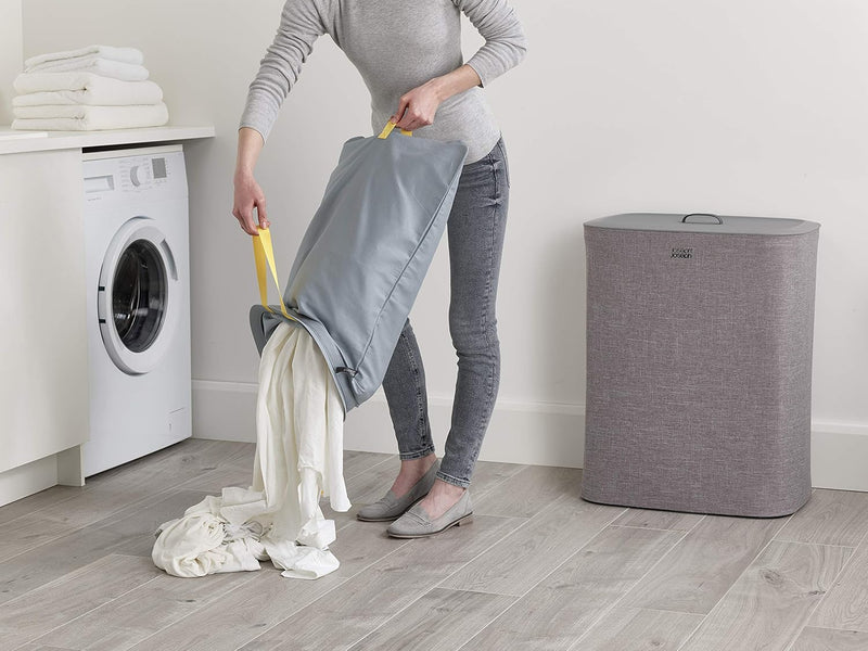 90-Litre Laundry Separation Basket with Lid 2