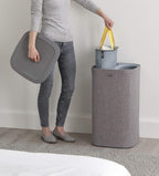 90-Litre Laundry Separation Basket with Lid 2
