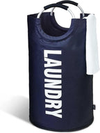 90L Large Laundry Basket Collapsible Hamper Foldable Clothes