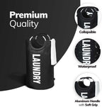 90L Large Laundry Basket Collapsible Hamper Foldable Clothes