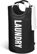 90L Large Laundry Basket Collapsible Hamper Foldable Clothes