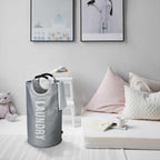 90L Large Laundry Basket Collapsible Hamper Foldable Clothes