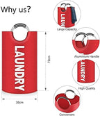 90L Large Laundry Basket Collapsible Hamper Foldable Clothes
