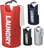 90L Large Laundry Basket Collapsible Hamper Foldable Clothes