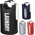 90L Large Laundry Basket Collapsible Hamper Foldable Clothes
