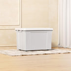 90lx4 Storage Boxes Plastic Box with Lids Organising (4Pack)