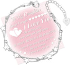 925 Bracelet for Women Mini Stars Beaded Layered
