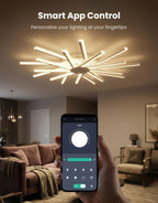 96CM Ceiling Lights Living Room Large Lighting Modern