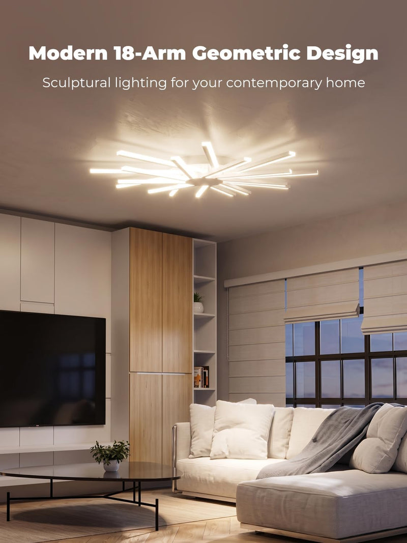 96CM Ceiling Lights Living Room Large Lighting Modern