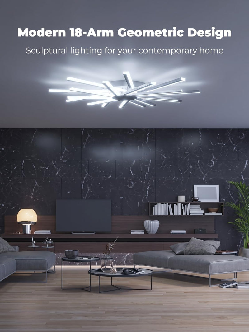96CM Ceiling Lights Living Room Large Lighting Modern