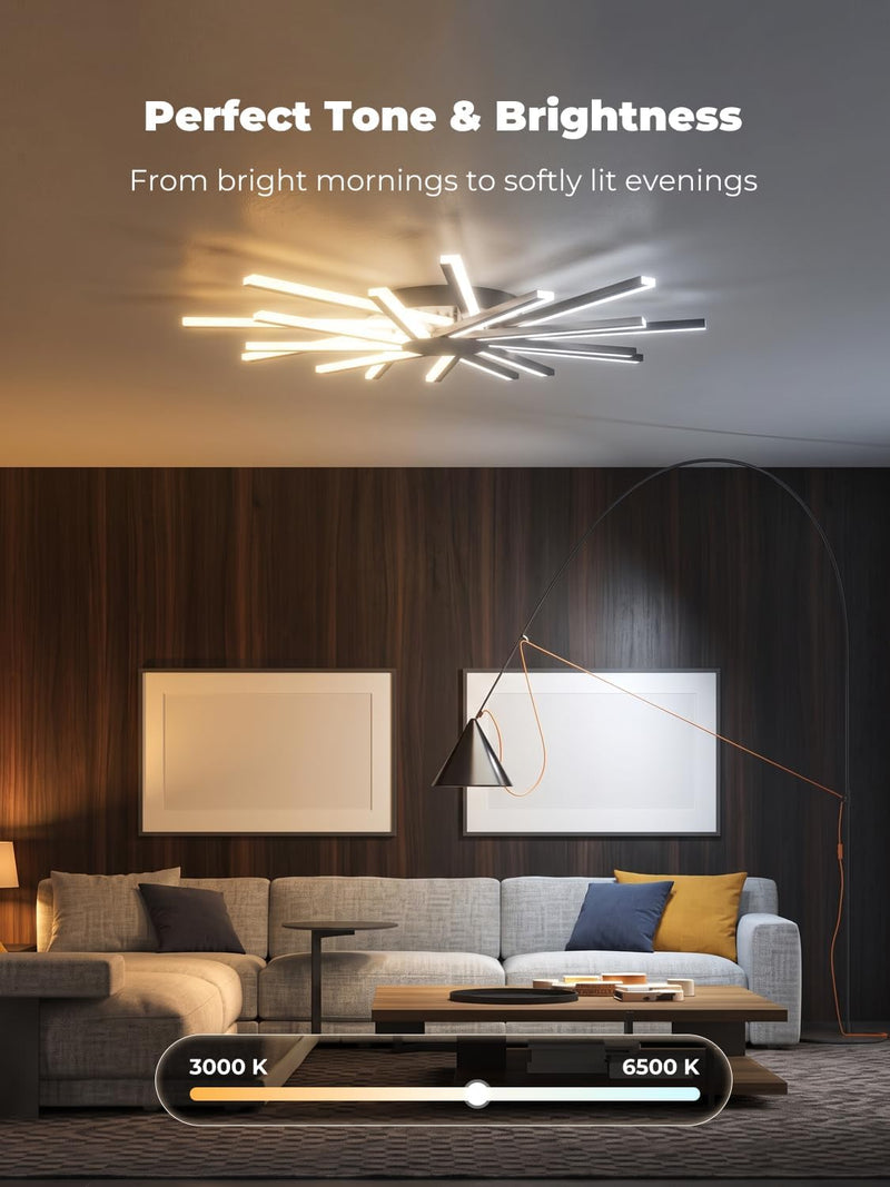 96CM Ceiling Lights Living Room Large Lighting Modern