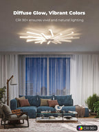 96CM Ceiling Lights Living Room Large Lighting Modern