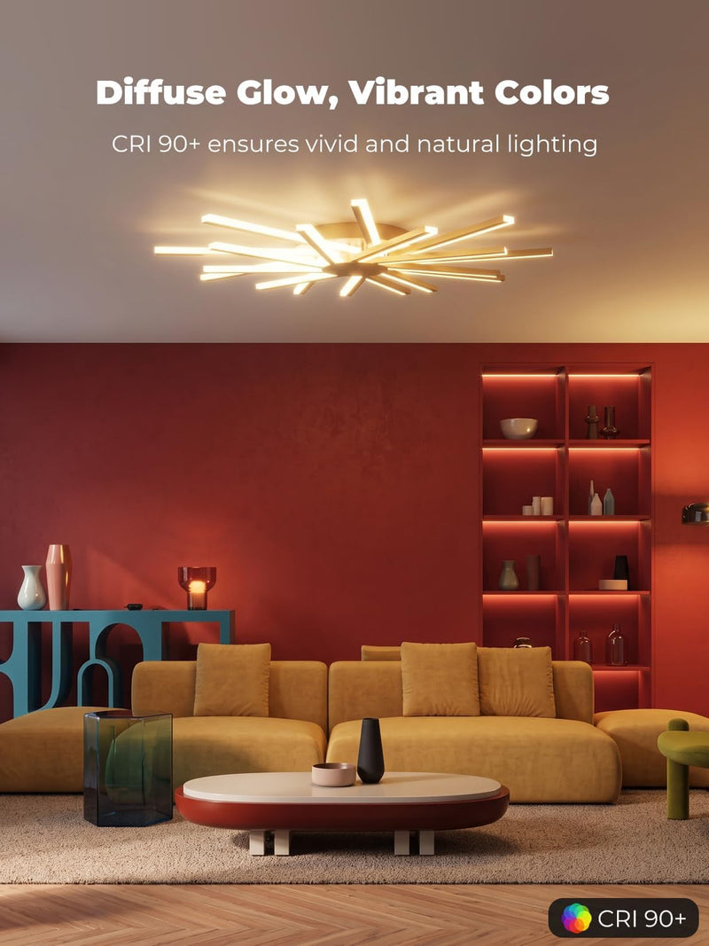 96CM Ceiling Lights Living Room Large Lighting Modern