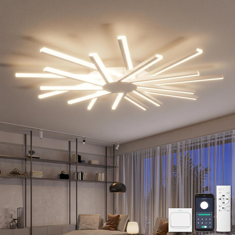 96CM Ceiling Lights Living Room Large Lighting Modern