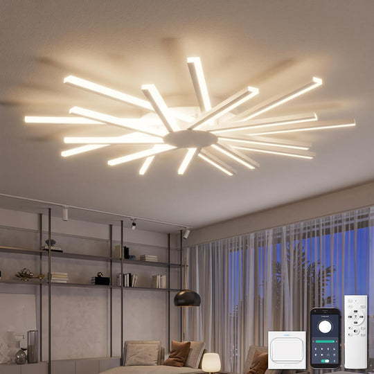 96CM Ceiling Lights Living Room Large Lighting Modern