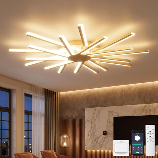 96CM Ceiling Lights Living Room Large Lighting Modern