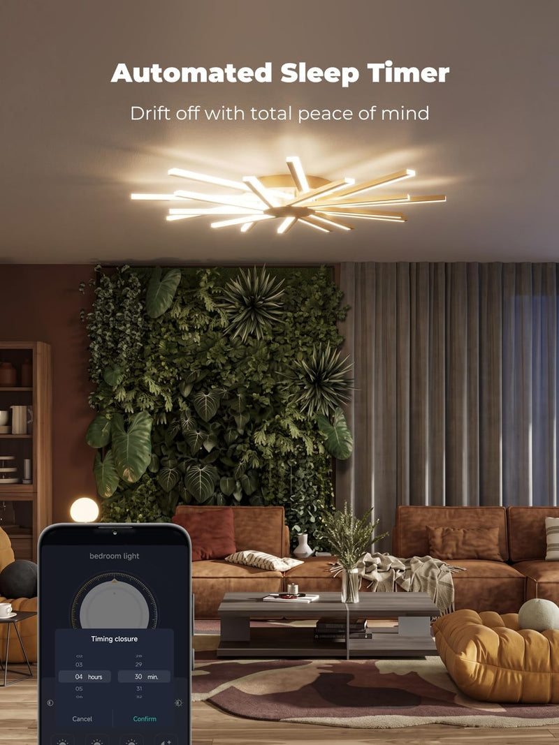 96CM Ceiling Lights Living Room Large Lighting Modern