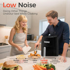9L Dual Air Fryer with 2 Independent 4.5L