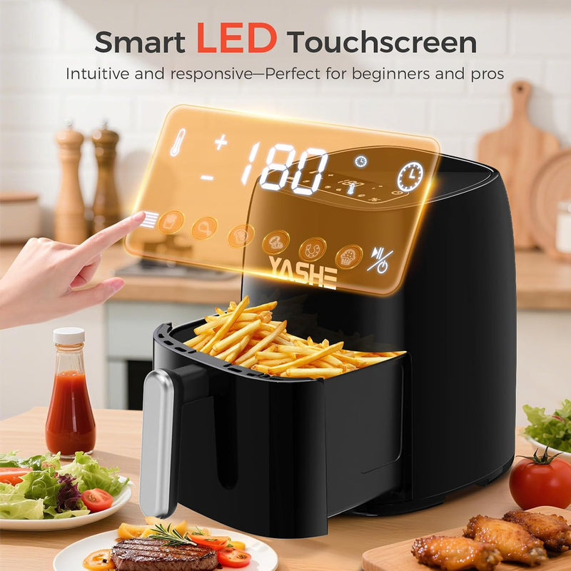 9L Dual Air Fryer with 2 Independent 4.5L